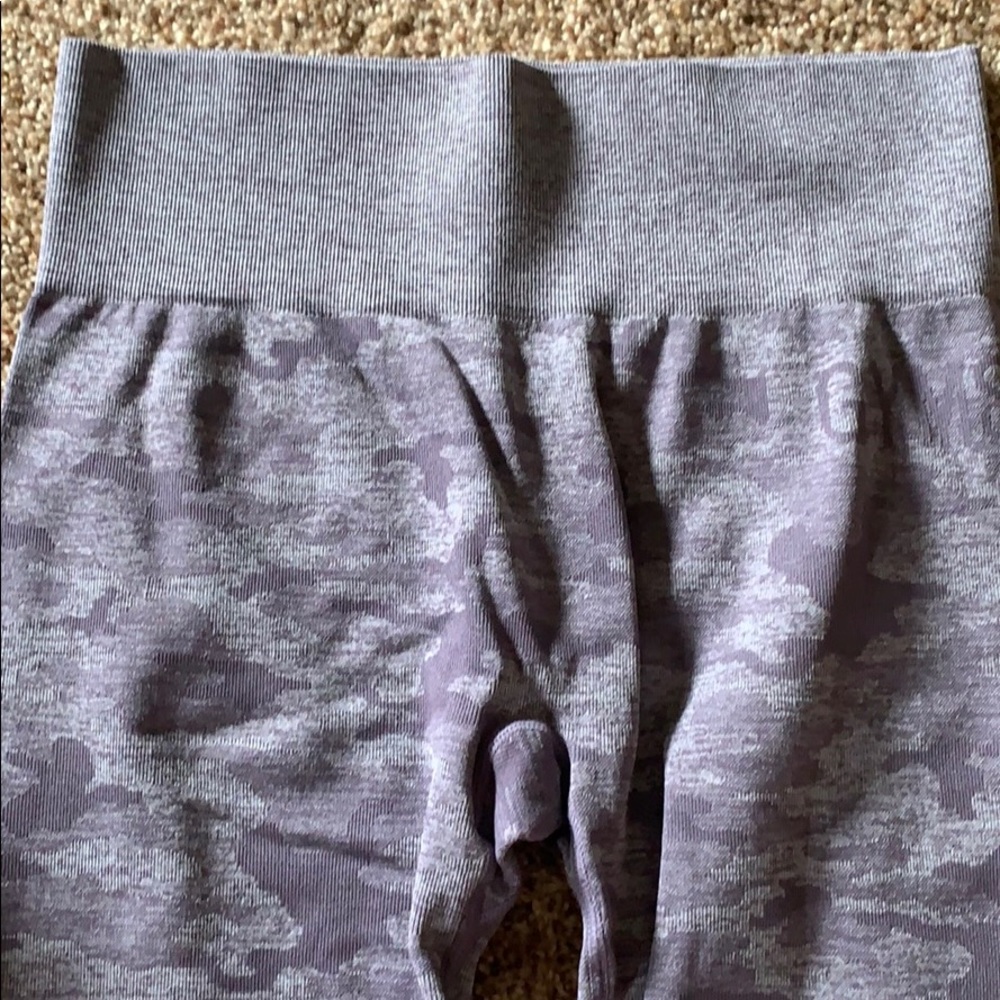 Gymshark purple camo